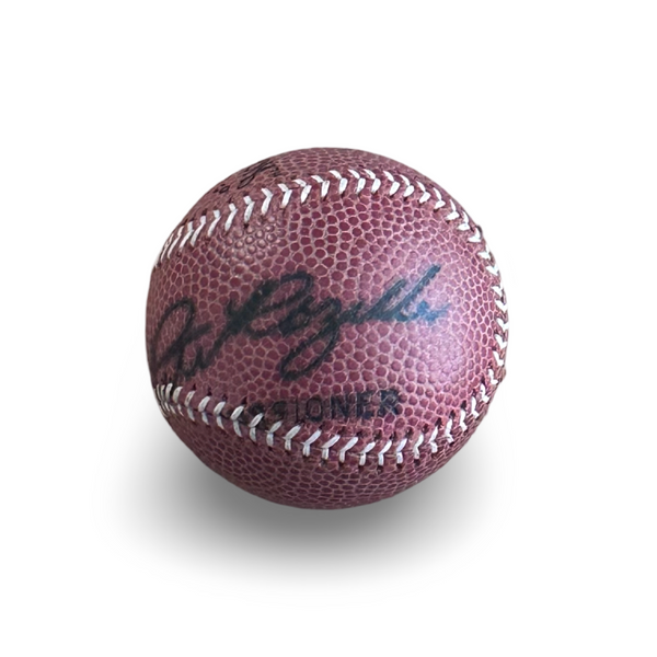 Reclaimed Football Baseball - NFL Stamp & Rozelle 1 of 1