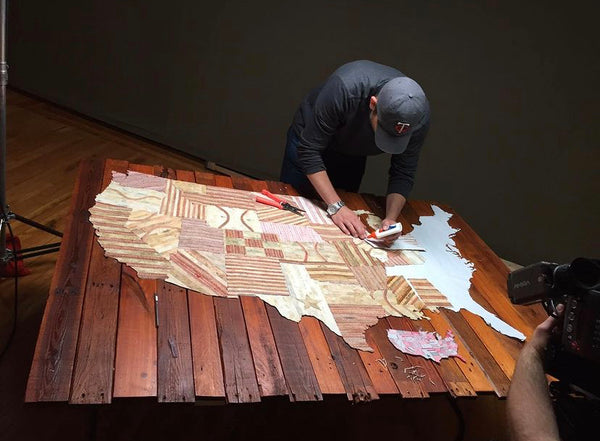 "America At The Seams" Hardcover Coffee Table Book