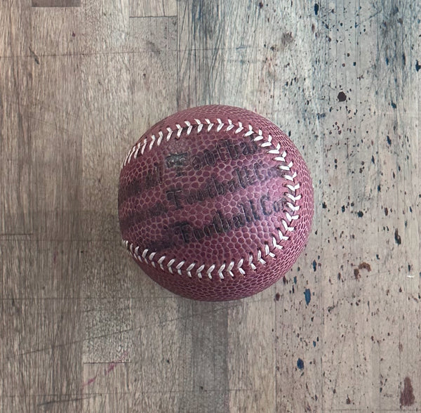 Reclaimed Football Baseball - Football Leagues 1 of 1