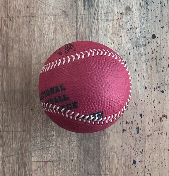 Reclaimed Football Baseball - NFL Logo Stamp 1 of 1