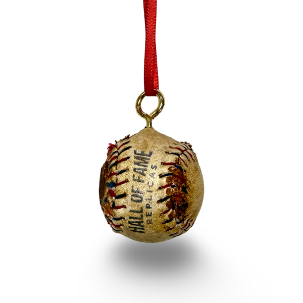 Sandlot Style Babe Ruth Replica Autograph Miniature Baseball Ornament
