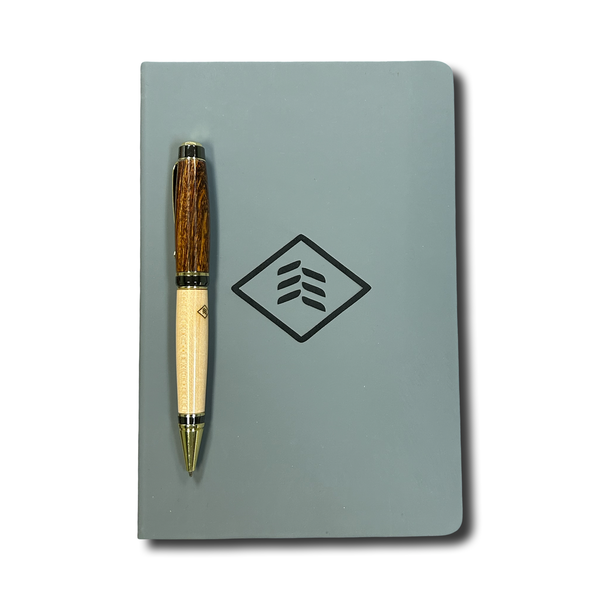 Cigar Style Baseball Bat Wood Pen - paired with Arizona Desert Ironwood