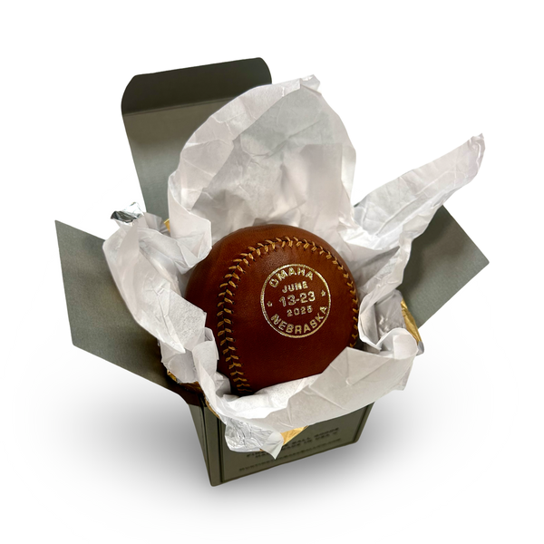 2025 Limited Edition Gold Stamped OMAHA Ball