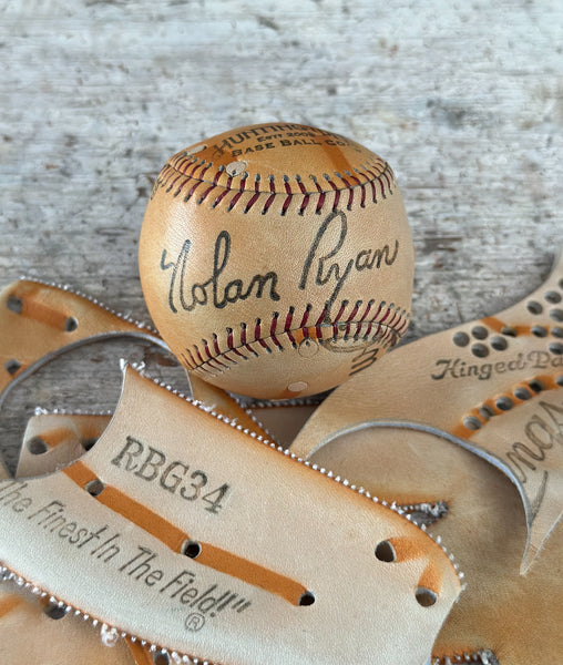 Vintage Nolan Ryan Glove Ball - 2025 Opening Day Release 1 of 1