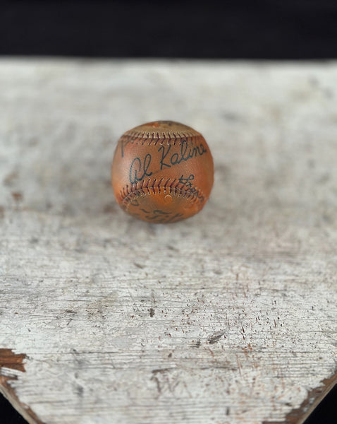 Vintage Al Kaline Glove Ball - 2025 Opening Day Release 1 of 1