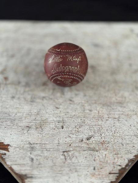 Vintage Willie Mays Glove Ball - 2025 Opening Day Release 1 of 1