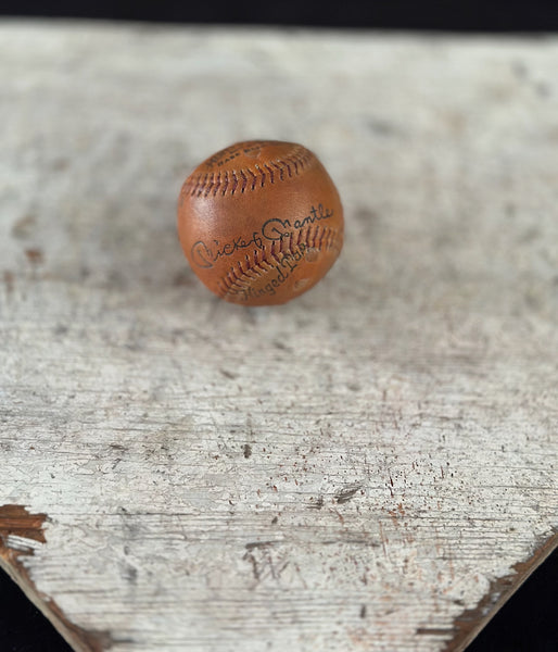 Vintage Mickey Mantle Glove Ball - 2025 Opening Day Release 1 of 1