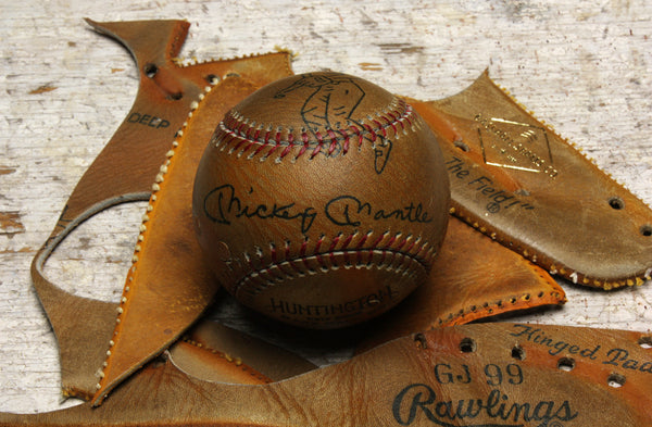 Vintage Mickey Mantle GJ99 Glove Ball - 2025 Thanksgiving Day Release 1 of 1