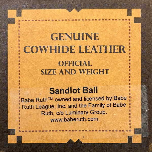 The Sandlot Babe Ruth Replica Autograph 1930s Souvenir Baseball