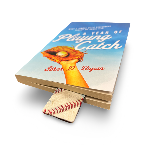 Handmade Baseball Seams Bookmark