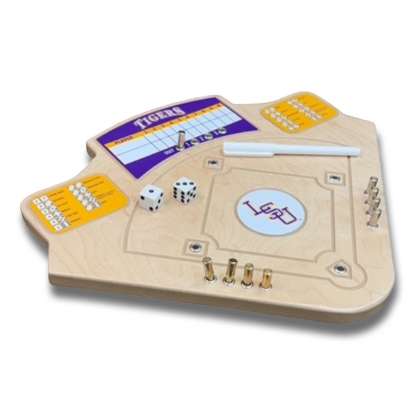 LSU Baseball Dice Baseball Game