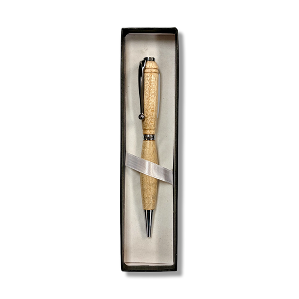 Baseball Bat Wood Pen - Carved from an actual Broken Bat