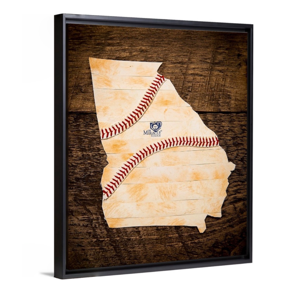 Georgia 16x20 Floating Frame Fine Art Canvas Print from The America at the Seams Project LE/250