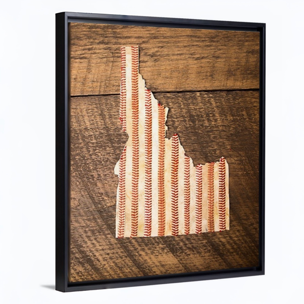 Idaho 16x20 Floating Frame Fine Art Canvas Print from The America at the Seams Project LE/250