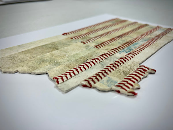 Montana Original Baseball Artwork - made from used baseballs