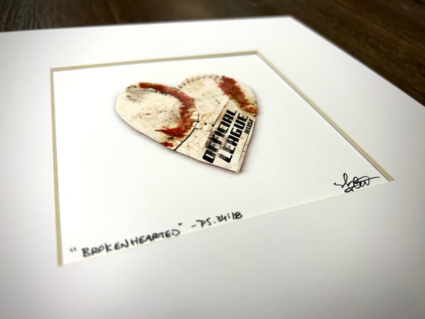 Brokenhearted Print - Matted to 10x10