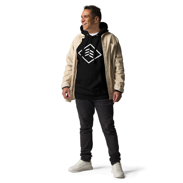 3-Seams White Badge Logo Heritage Hoodie