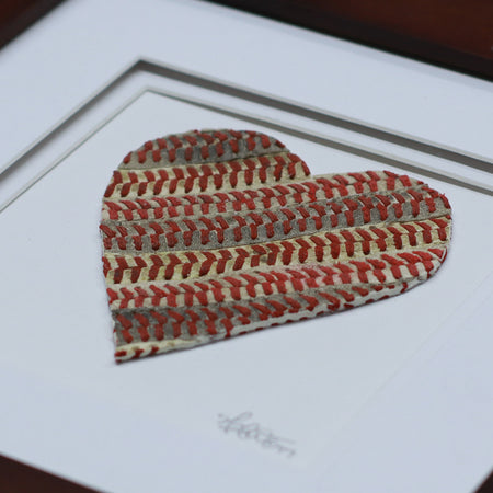 Baseball Seam Pendant Necklace