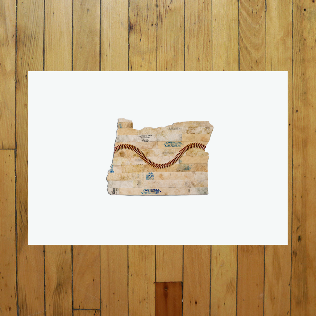 “America At The Seams” Print of State Artwork