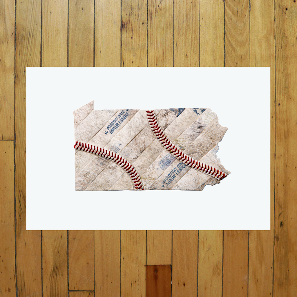 “America At The Seams” Print of State Artwork