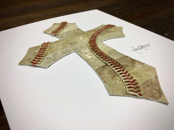 "Two Seam Cross" Original Artwork