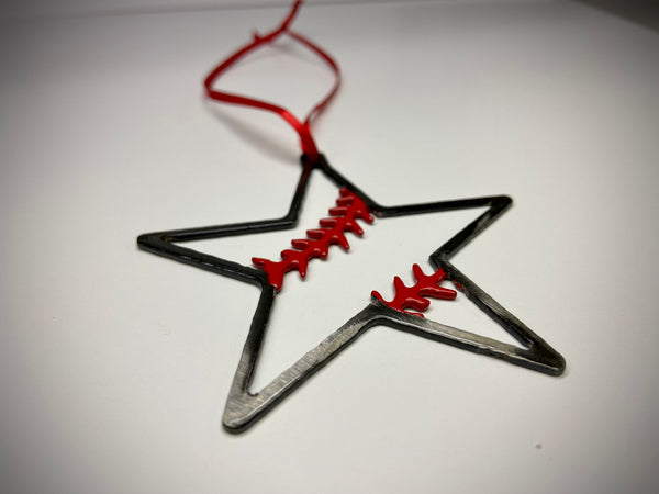 “ALL-STAR” Steel Christmas Ornament