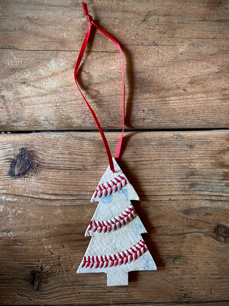 2022 Release “THE TREE” Christmas Ornament - made from baseballs