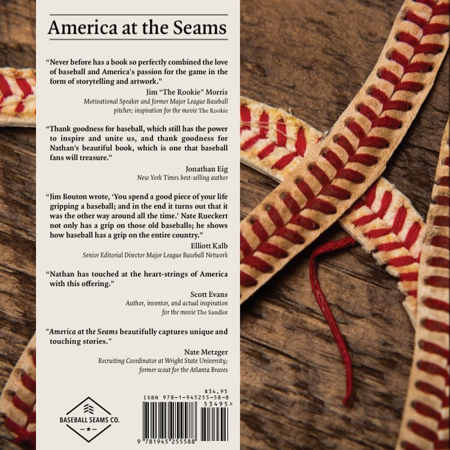 "America At The Seams" Hardcover Book