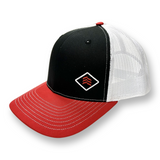 Three Seams Logo Trucker Hat - Left Eye Logo