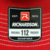 Three Seams Logo Trucker Hat - 3D Puffy Embroidered