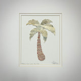 Palm Tree Original Artwork - Made from Actual Used Baseballs