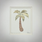 Palm Tree Original Artwork - Made from Actual Used Baseballs