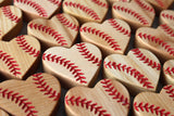 Reclaimed Wood Bat Magnets