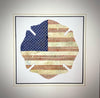 Maltese Cross Framed Baseball Artwork