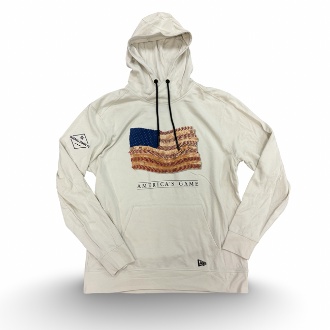 America’s Game Baseball Flag Tri-Blend Hoodie