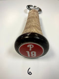 Wood Baseball Bat Bottle Openers