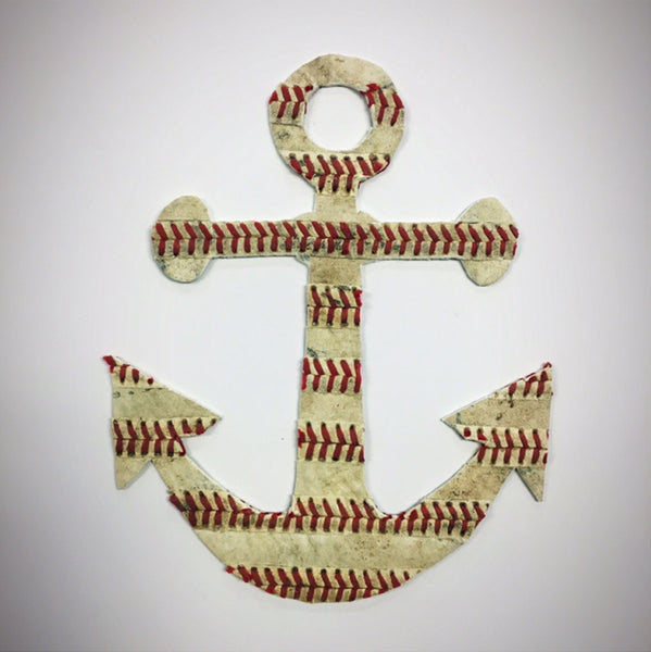 The Anchor Original Artwork - Made from Actual Used Baseballs