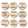 2.5in Wood Magnetic Bottle Opener Handcrafted with Authentic Used Baseballs