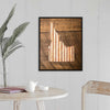 Idaho 16x20 Floating Frame Fine Art Canvas Print from The America at the Seams Project LE/250