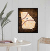 Georgia 16x20 Floating Frame Fine Art Canvas Print from The America at the Seams Project LE/250