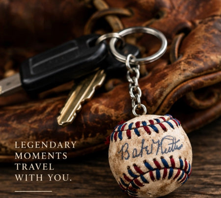 Baseball Seam Keychain