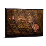 Hawaii 14x20 Floating Frame Fine Art Canvas Print from The America at the Seams Project LE/250