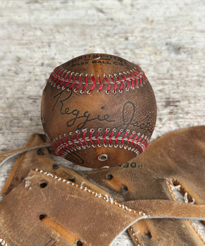 Vintage Reggie Jackson Rawlings GJ90 Glove Ball - 2025 Opening Day