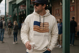 America’s Game Baseball Flag Tri-Blend Hoodie