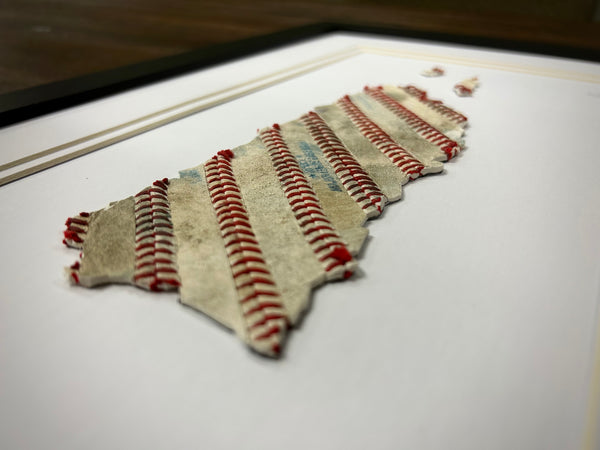 Puerto Rico Original Artwork - made from actual used baseballs