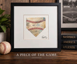 Home Plate Baseball Artwork titled “HOME”