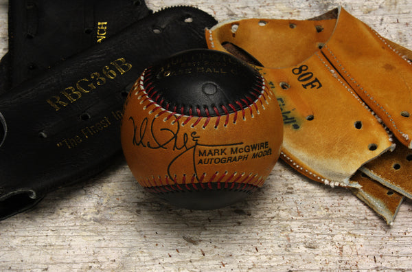 Vintage Mark McGwire Sammy Sosa Dual Glove Ball - 2025 Thanksgiving Day Release 1 of 1