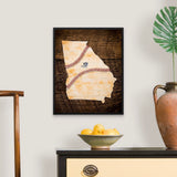Georgia 16x20 Floating Frame Fine Art Canvas Print from The America at the Seams Project LE/250