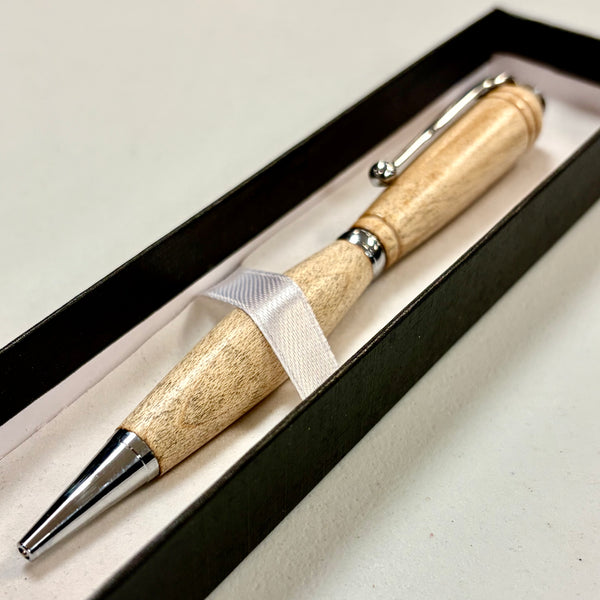 Baseball Bat Wood Pen - Carved from an actual Broken Bat