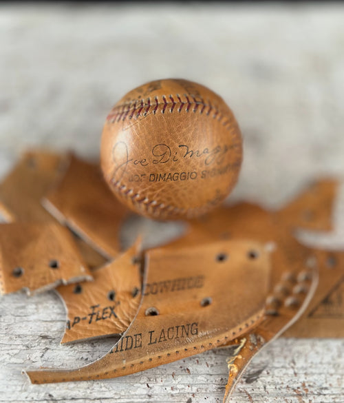 Vintage Joe DiMaggio Glove Ball - 2025 Opening Day Release 1 of 1
